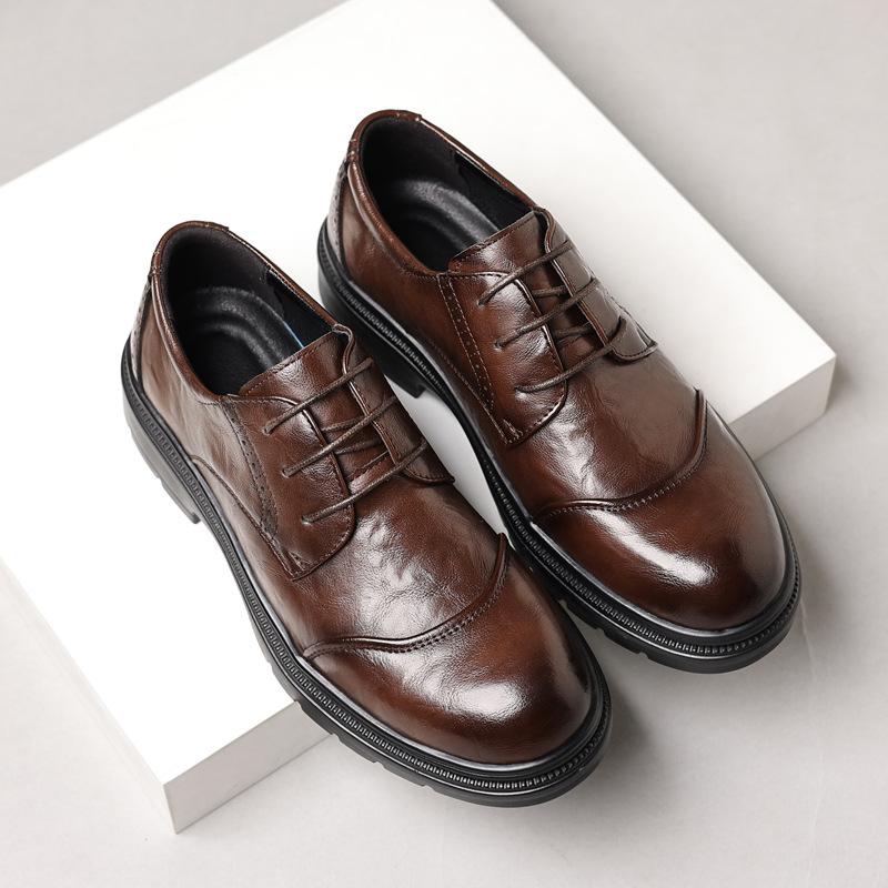 Men Formal Wear Dress - Мужская кожаная обувь для повседневного бизнеса,