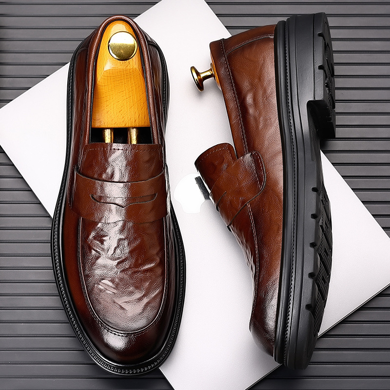Men Formal Wear Dress - Мужская кожаная обувь для повседневного бизнеса,