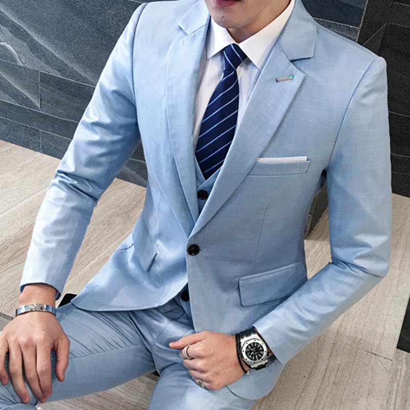 Men Formal Wear Sale - Мужские костюмы Slim Fit: повседневный деловой