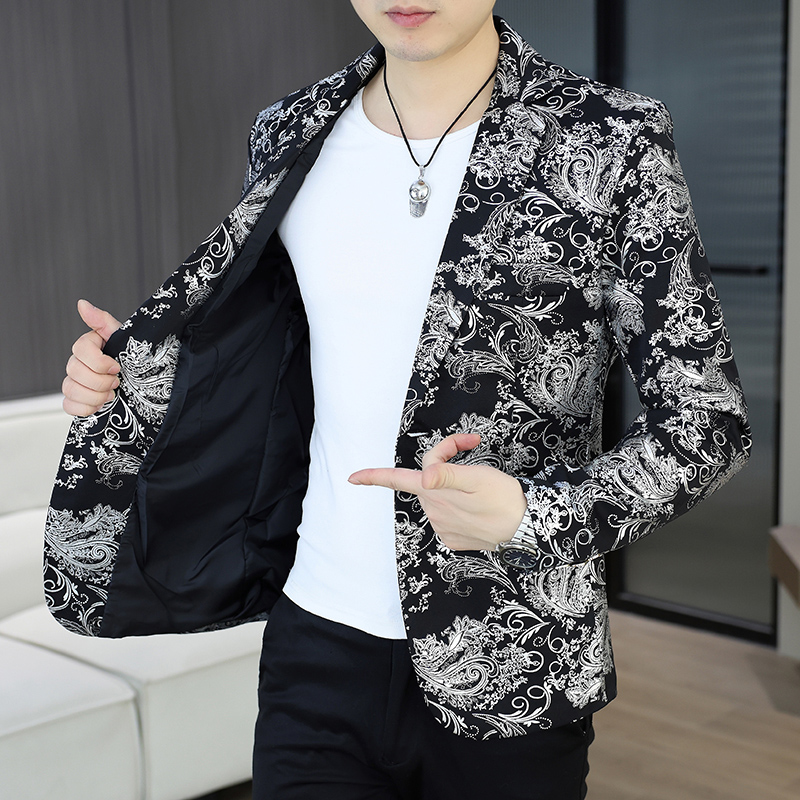 Korean Men Formal Wear - Мужской пиджак для активного отдыха, велоспорта,