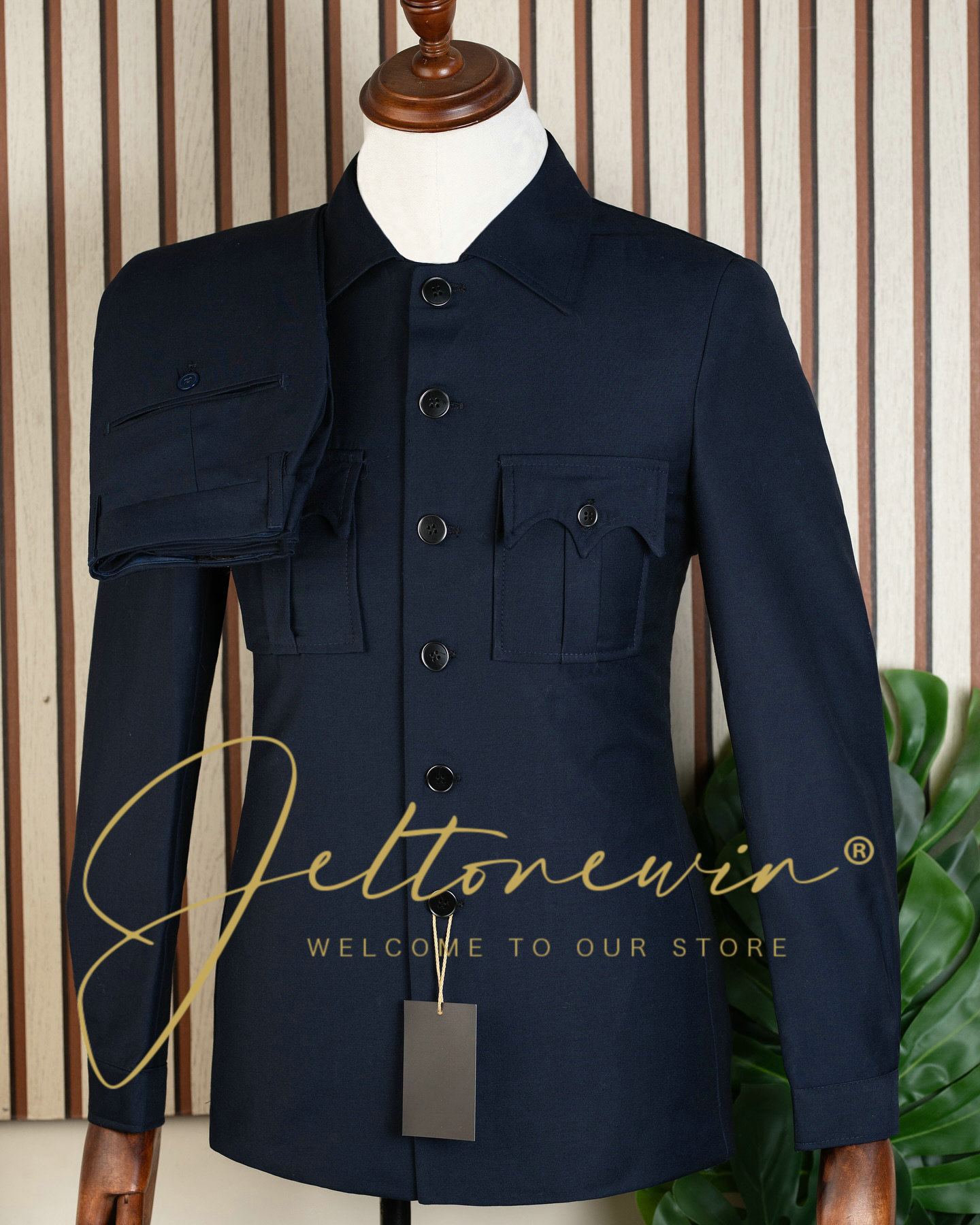 Мужской темно-синий костюм-дво – обзор и цена Latest Men Formal Wear