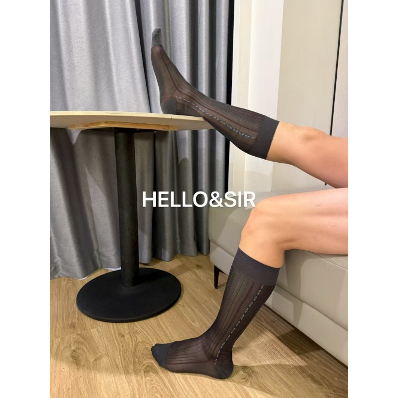 Новые мужские деловые прозрачн – обзор и цена Sock Garter Men