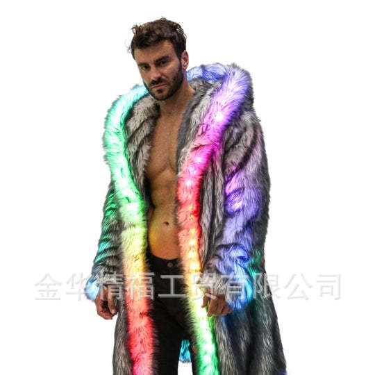 Пальто из искусственного меха, – обзор и цена Men Formal Wear Coat