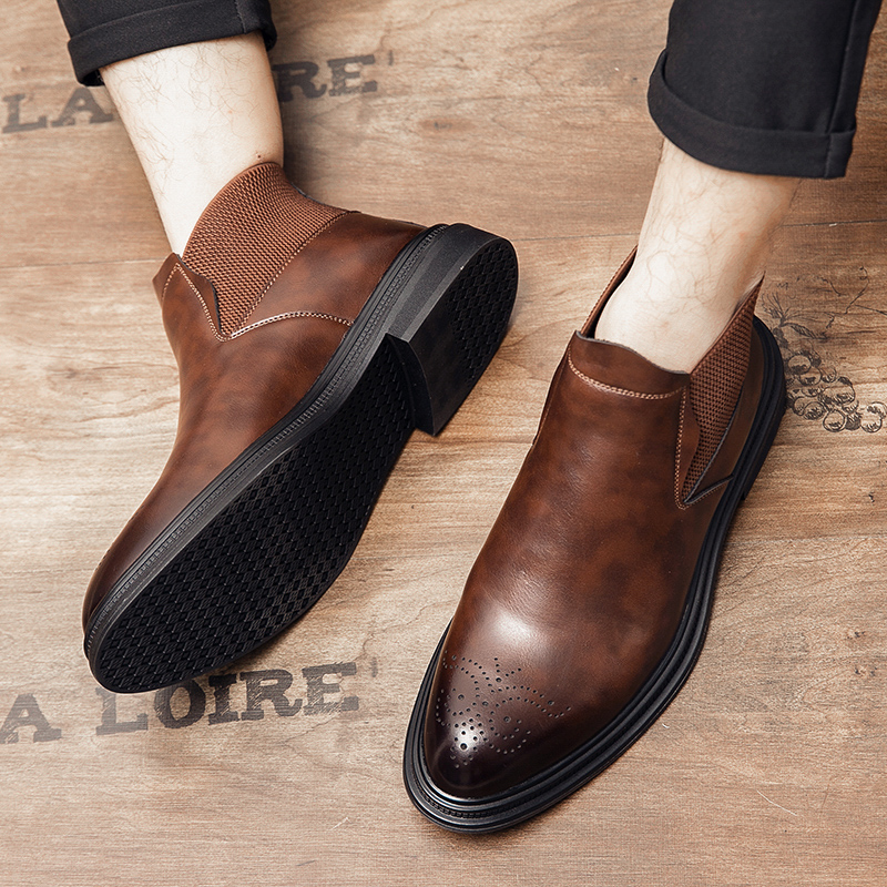 Высокие кожаные туфли универса – обзор и цена Men'S Style Formal Wear