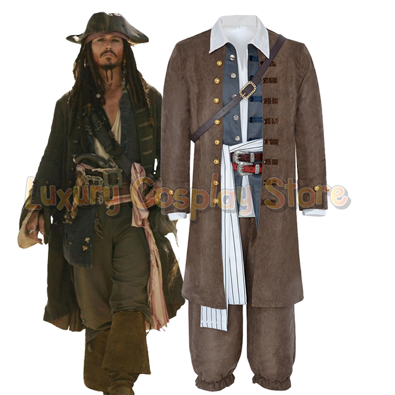 Пираты Капитан Джек Воробей Ко – обзор и цена Men Formal Wear Coat