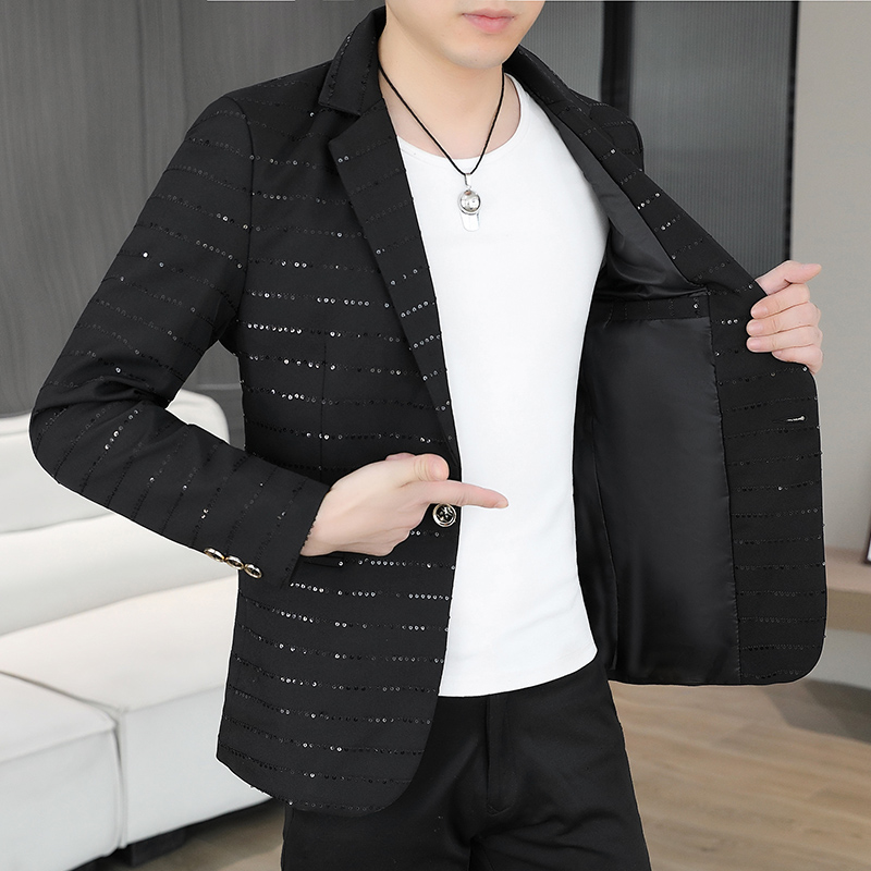 Мужской блейзер с пайетками и  – обзор и цена Men'S Style Formal Wear